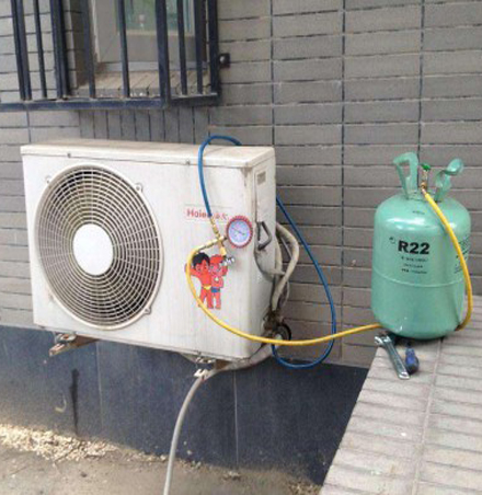 察哈尔右翼后空调加氟